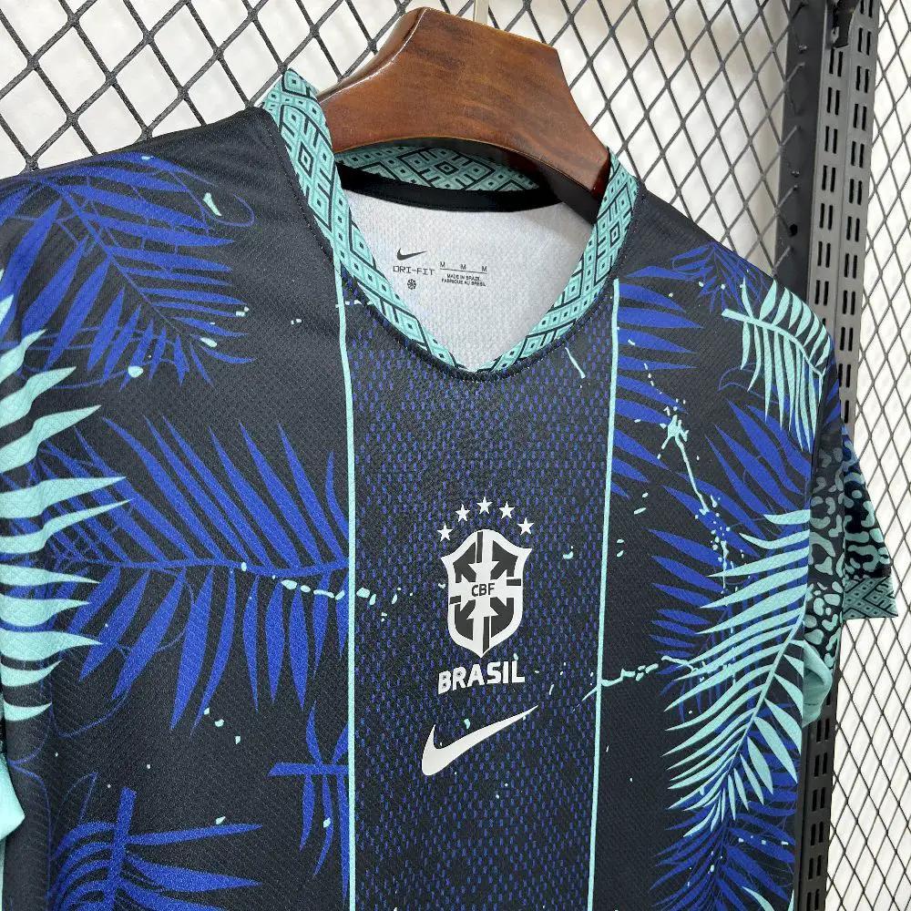 BOOTS SUPPLY Brazil Blue Leopard Kit - Jersey