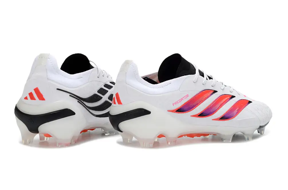 Adidas Predator 26 Elite FG football boot with player foot in action