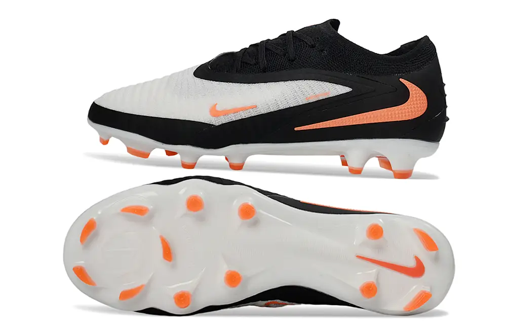 Side profile of Nike Phantom 6 Elite FG football boot showing its design and features