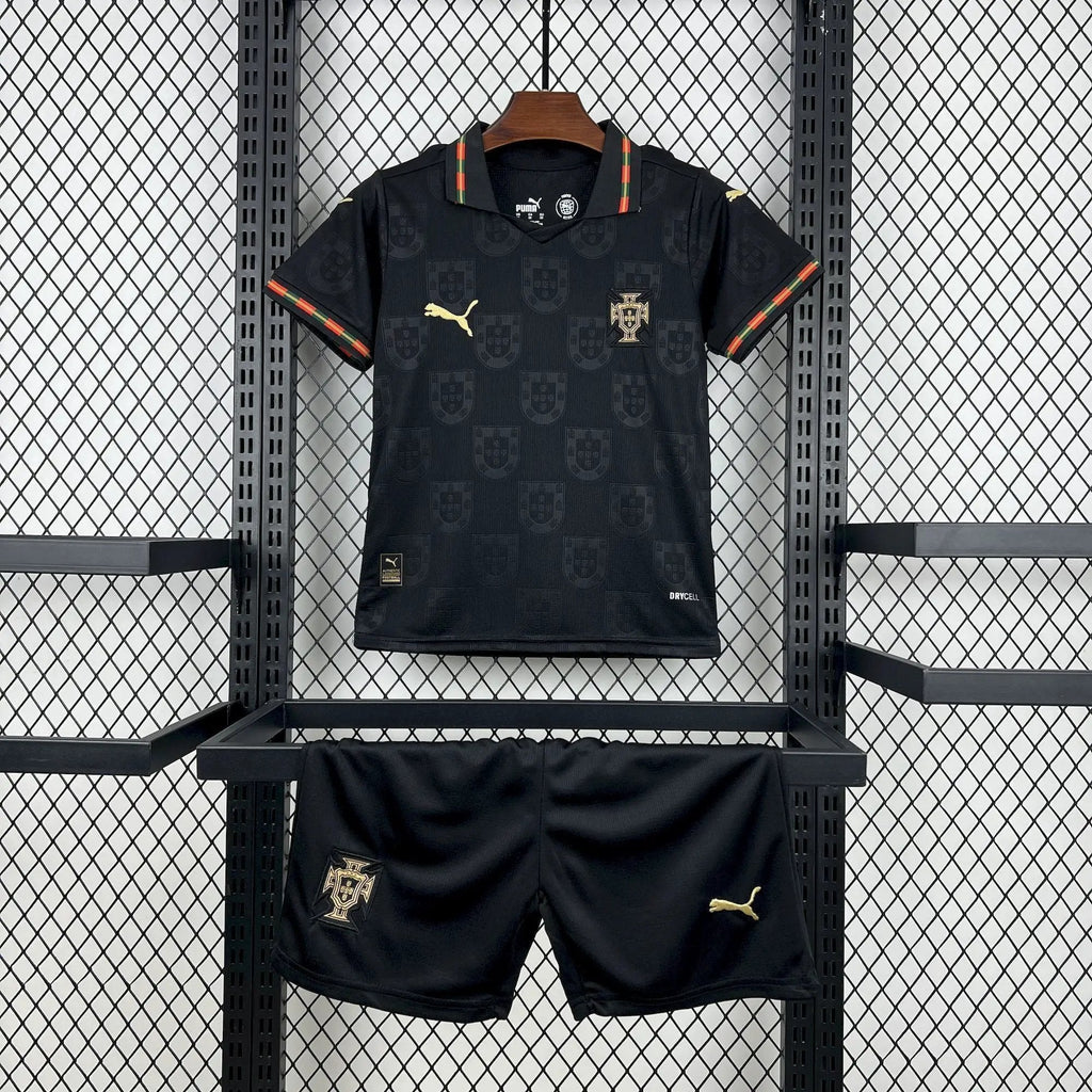 BOOTS SUPPLY Portugal 2026 Black Kids size - Jerseys