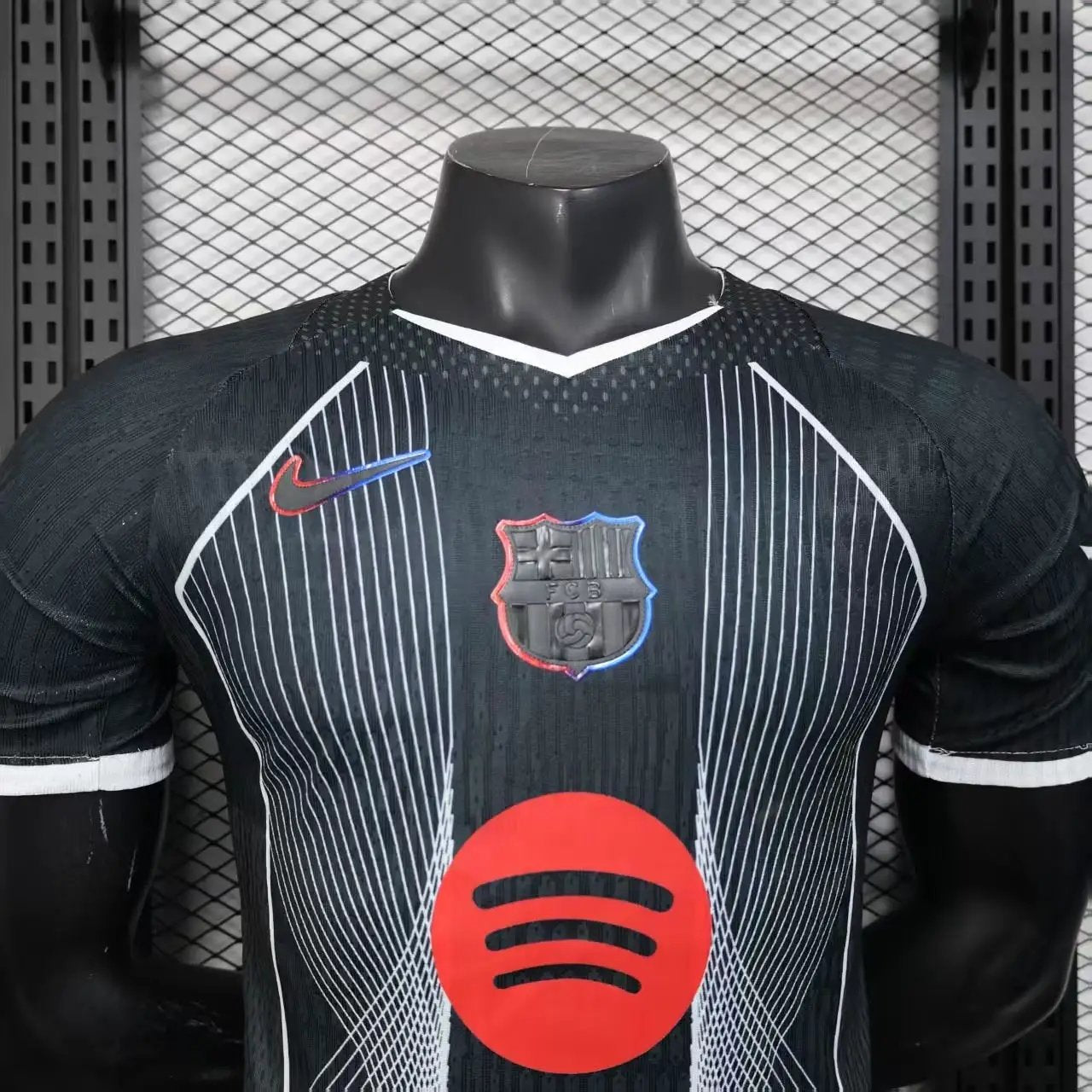 BOOTS SUPPLY Barcelona Black Aurora Kit Player Version - Jersey
