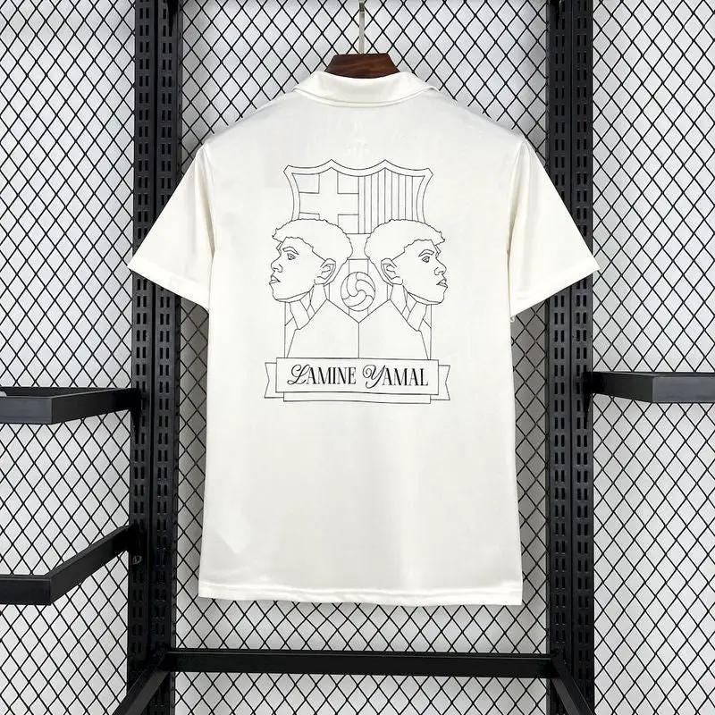 BOOTS SUPPLY Barcelona X Lamine Yamal White Kit - Jersey