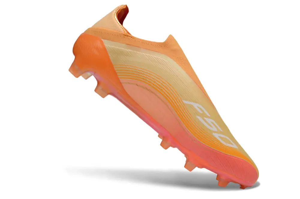 Adidas F50 Elite Laceless Firm Ground Football Boot, Designed by Lionel Messi, in action