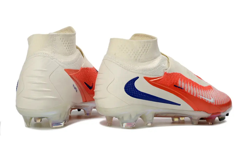 Nike Phantom 6 DF Elite Football Cleats from a creative angle, highlighting innovative technology for elite performance