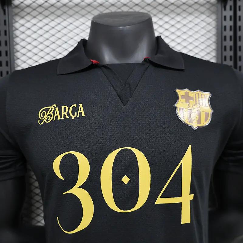 BOOTS SUPPLY Barcelona X Lamine Yamal Black Kit Player Version - Jersey