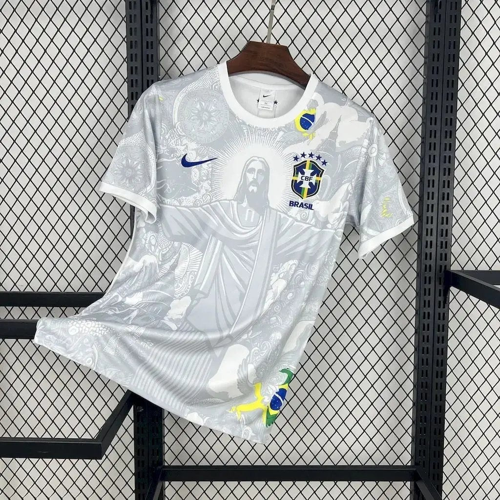 BOOTS SUPPLY Brazil Cristo White Kit - Jersey