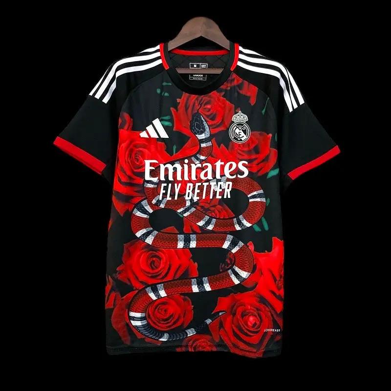 BOOTS SUPPLY Real Madrid Red Snake Kit - Jersey