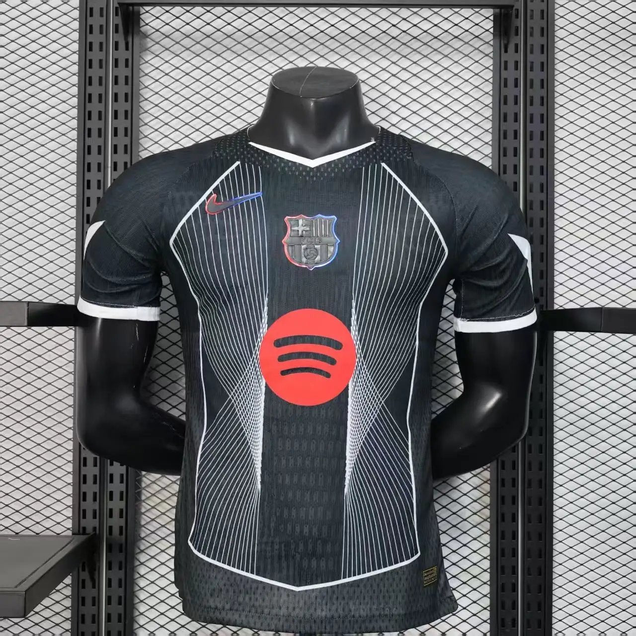 BOOTS SUPPLY Barcelona Black Aurora Kit Player Version - Jersey