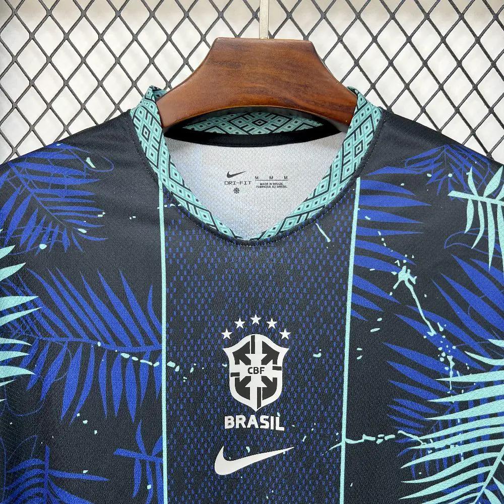 BOOTS SUPPLY Brazil Blue Leopard Kit - Jerseys