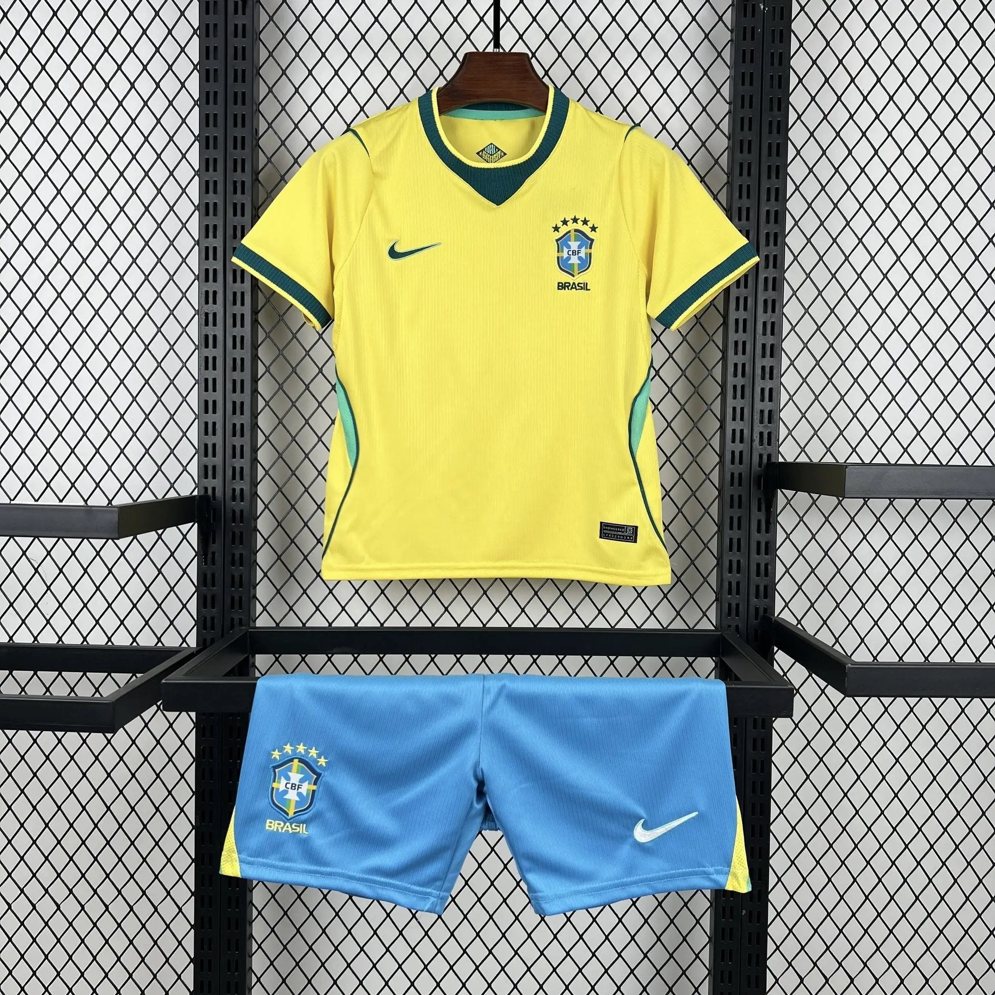 BOOTS SUPPLY Brazil 2026 Home Kids size - Jerseys