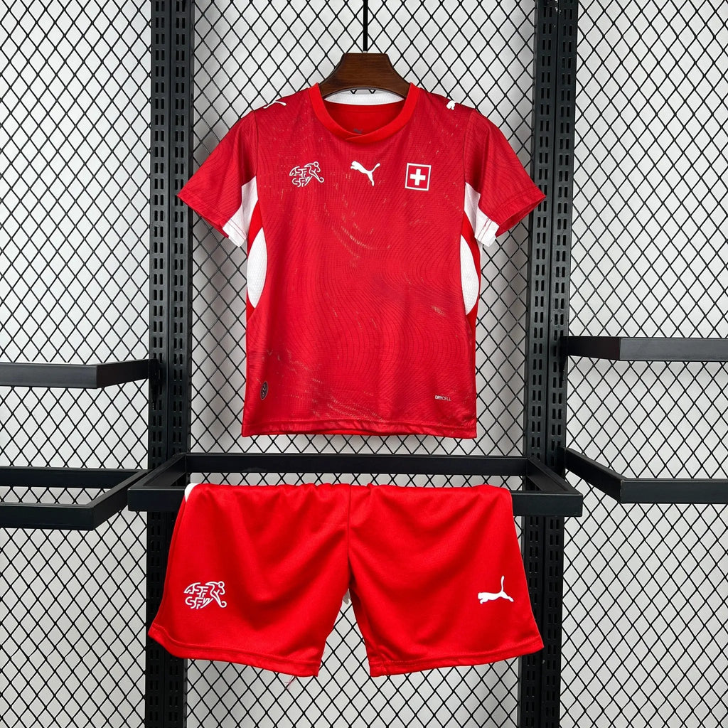 BOOTS SUPPLY Switzerland 2026 Home Kids size - Jersey