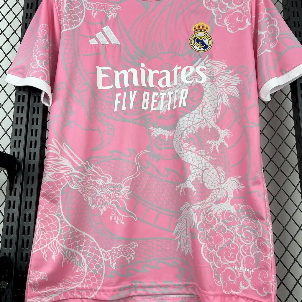 BOOTS SUPPLY Real Madrid Pink Dragon Kit - Jersey