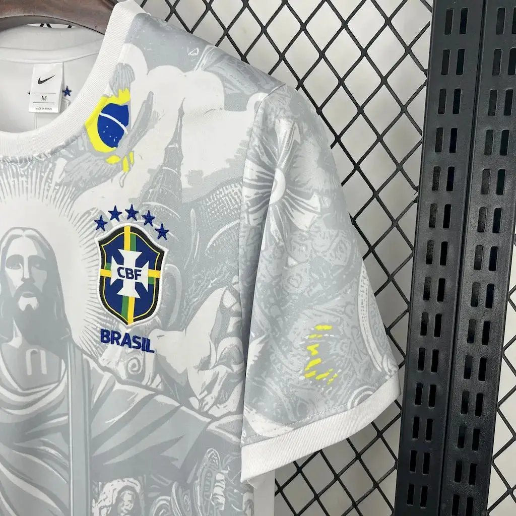 BOOTS SUPPLY Brazil Cristo White Kit - Jersey