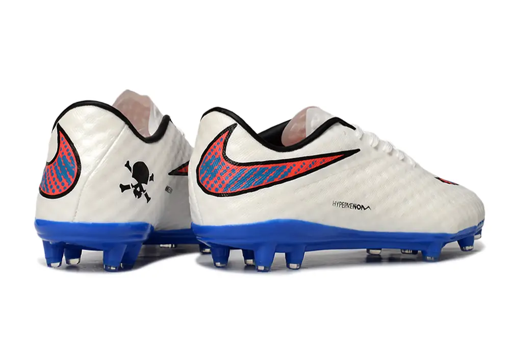 Nike Hypervenom Phantom Elite FG Shine Through Pack - White / Blue / Crimson FG