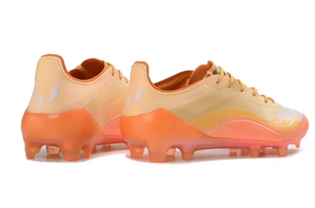 Front View of Adidas F50 Elite FG Messi Football Boot with Sleek Design