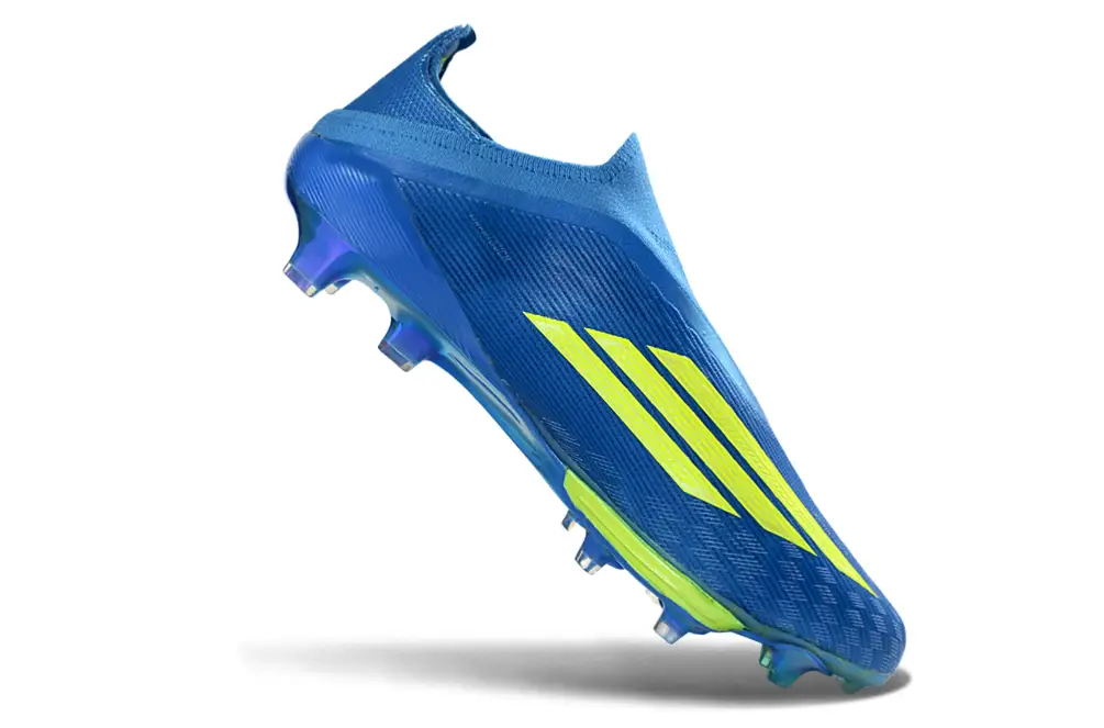 Adidas F50+ Elite Laceless Football Cleats on a grass field
