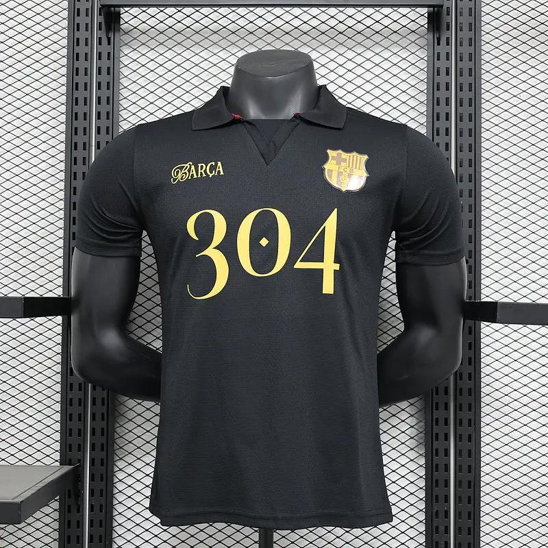 BOOTS SUPPLY Barcelona X Lamine Yamal Black Kit Player Version - Jersey