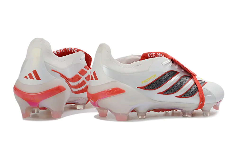 Adidas Predator 26 Elite Tongue FG football boot from different angles, demonstrating its exceptional performance