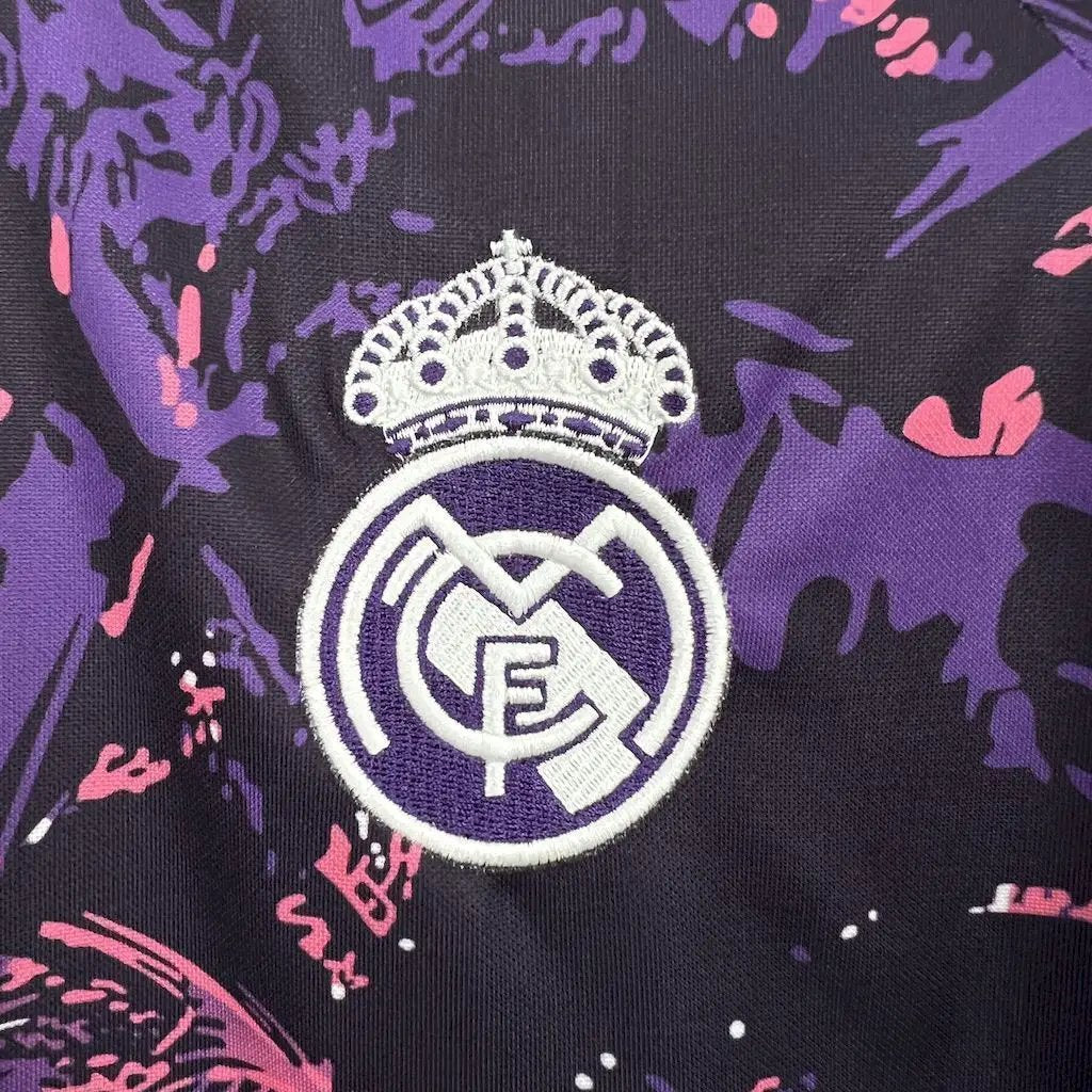BOOTS SUPPLY Real Madrid Purple Camo Kit - Jersey