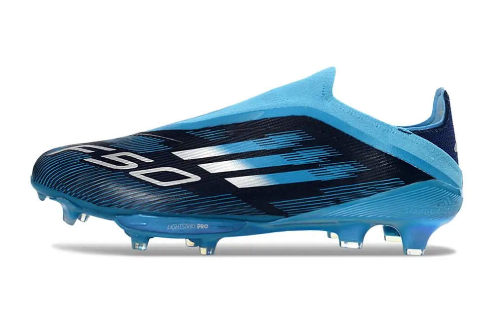 Adidas F50+ Elite Football Boot, Laceless FG Design, High-Performance Soccer Cleats