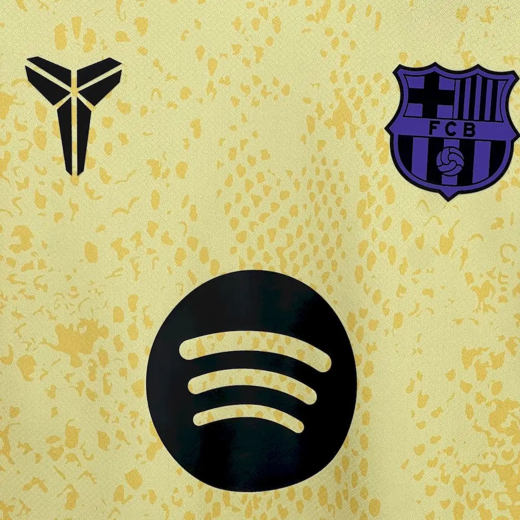BOOTS SUPPLY Barcelona X Mamba Yellow Kit - Jersey