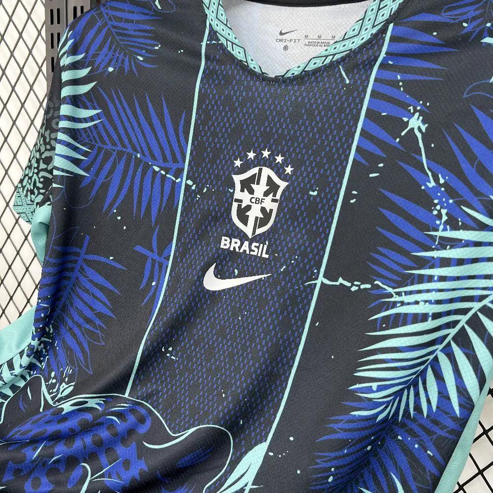 BOOTS SUPPLY Brazil Blue Leopard Kit - Jerseys