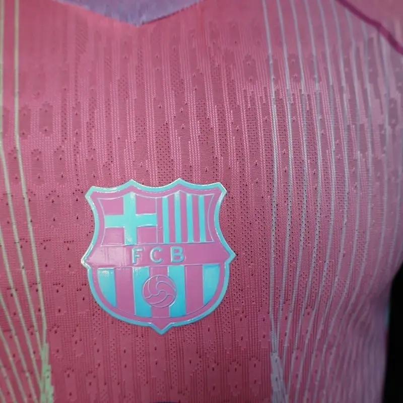 BOOTS SUPPLY Barcelona Pink Aurora Kit Player Version - Jersey